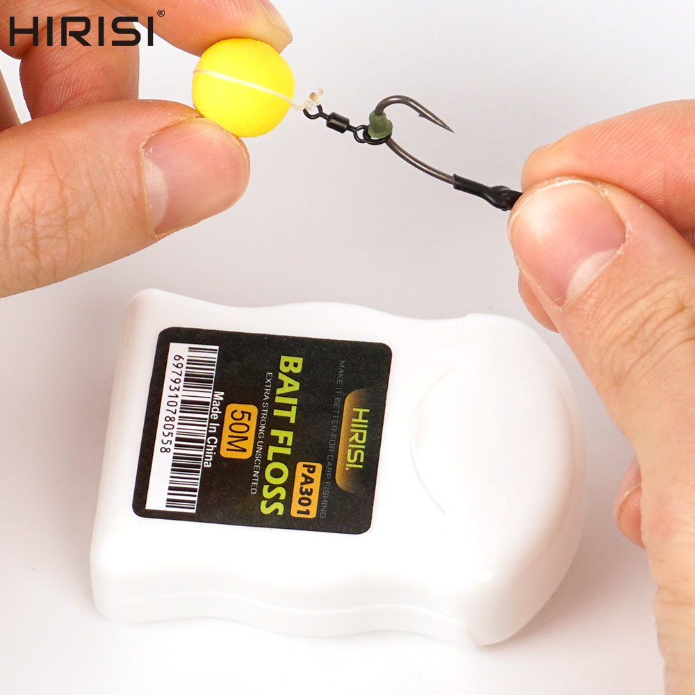 Fishing Equipment Wholesale - 히리시 50m 잉어 낚시 미끼 플로스