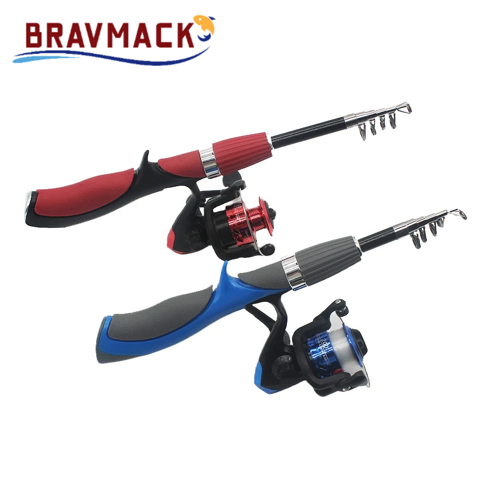 Fishing Equipment Online - 2피스 어린이용 텔레스코픽 낚싯대 세트, 휴대용