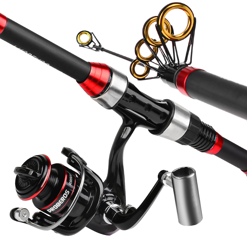 프로베로스 낚싯대 세트 풀 키트 (텔레스코픽 낚싯대,  - Fishing Equipment Online 리뷰 및 가격