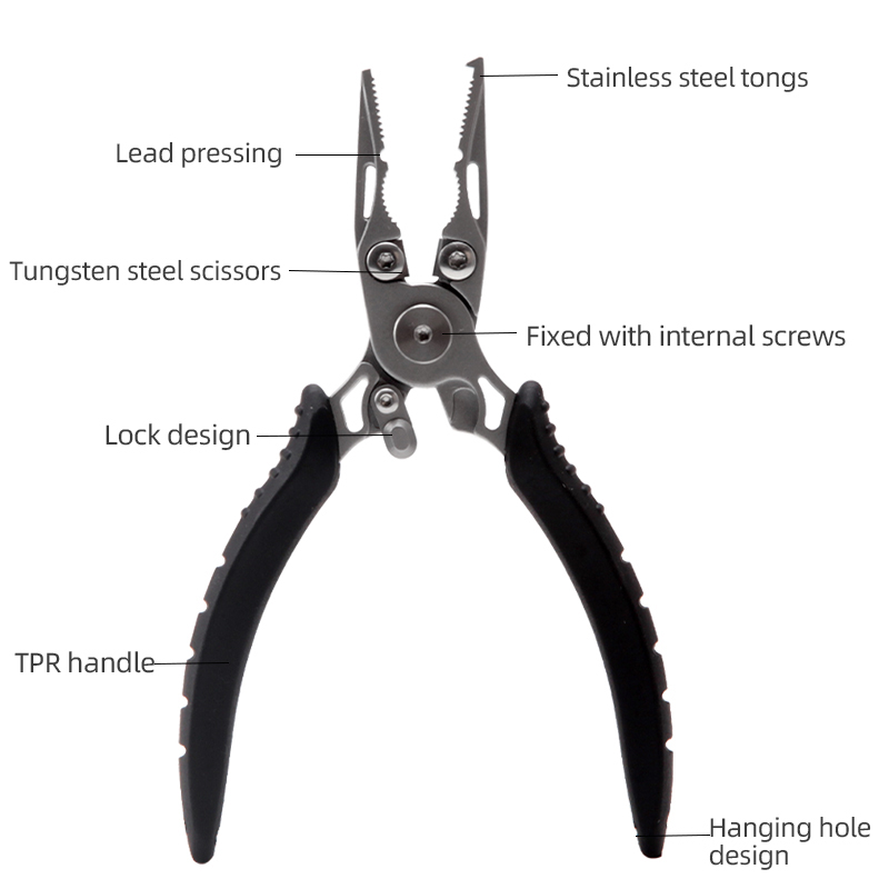 낚시 집게 후크 리무버, 스테인리스 스틸 긴 코 낚시  - Fishing Equipment Parts 리뷰 및 가격