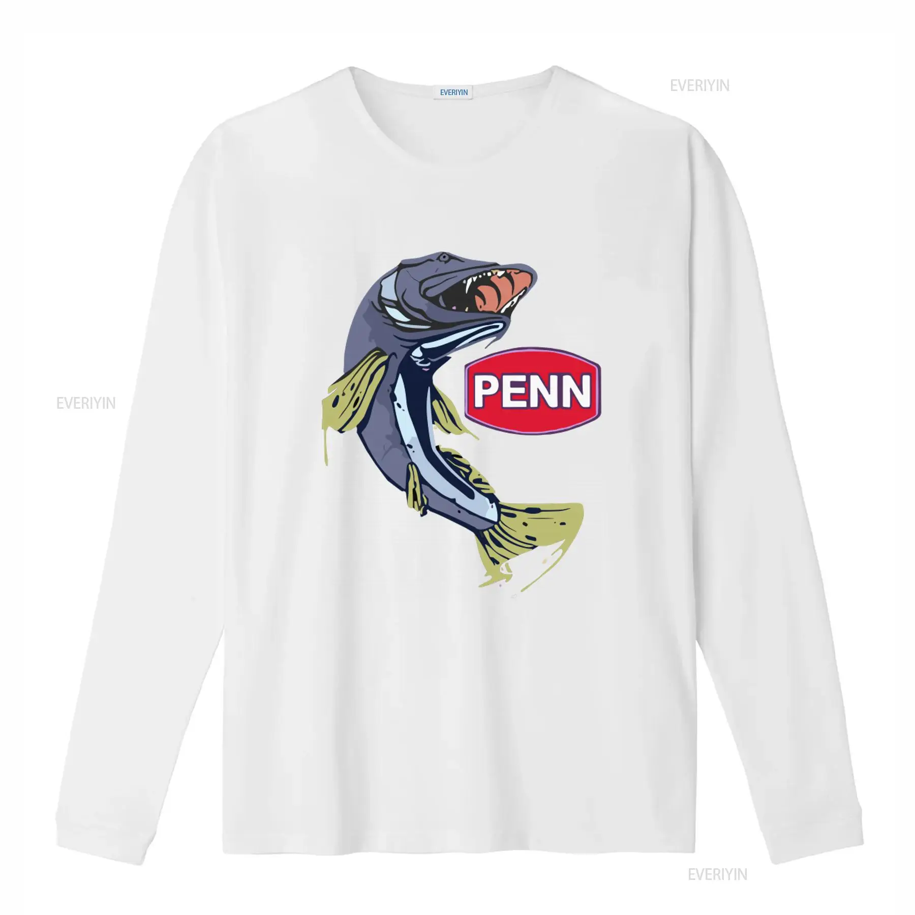 PENN 낚시 장비 회사 로고 남성용 블랙 티셔츠 사이 - Fishing Equipment Logos 리뷰 및 가격