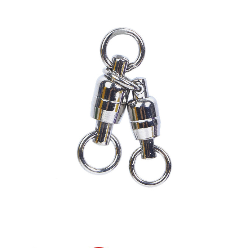 10Pcs 낚시 액세서리 상품 회전 커넥터 스테인레스  - Fishing Equipment For Kids 리뷰 및 가격