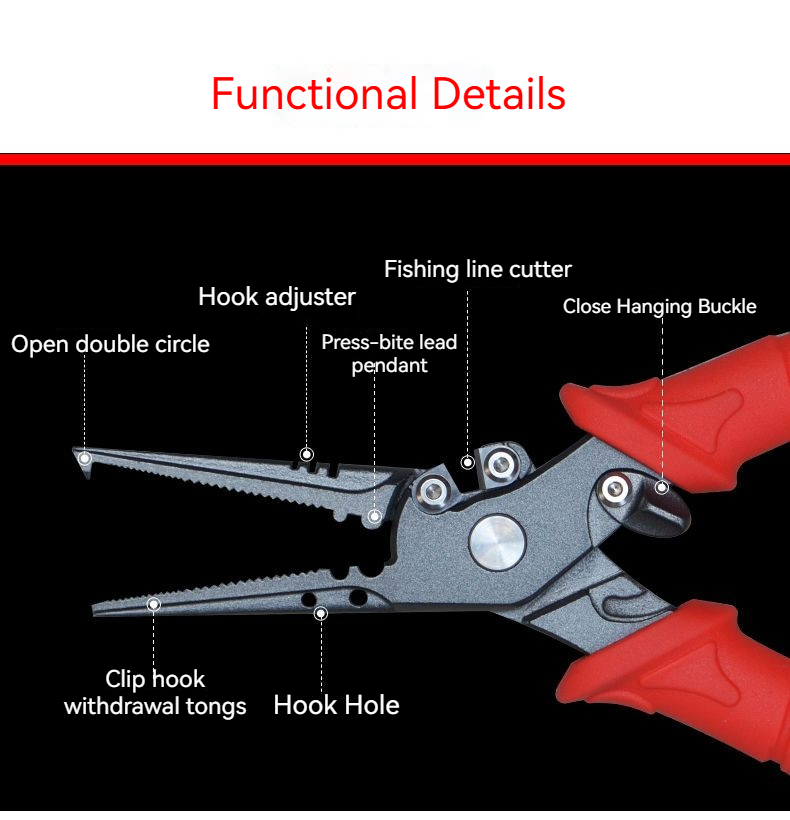 고정밀 다기능 루야 플라이어, 낚싯줄 절단, 물고기 들 - Fishing Equipment Parts 리뷰 및 가격