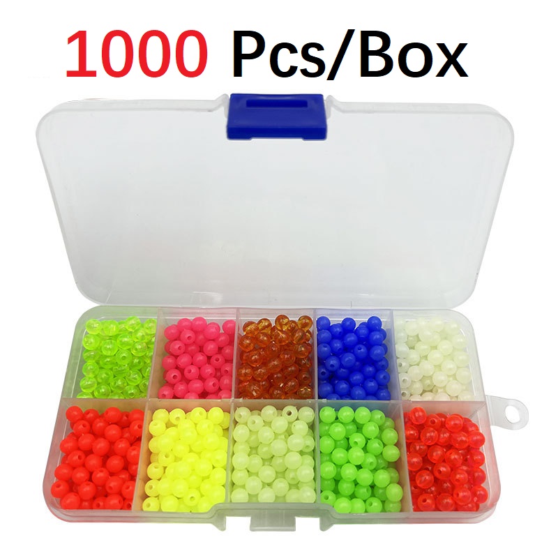 야광 플로트 비즈 1000개, 형광 원형 스토퍼, 나이 - Night Float Fishing 리뷰 및 가격