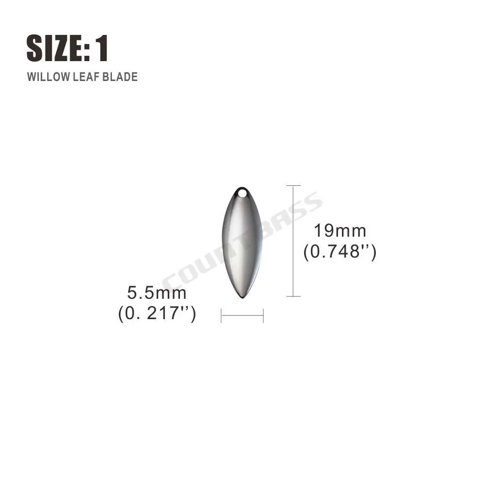 Countbass 50pcs 크기 1-6 니켈 강철 버 - Fishing Equipment Parts 리뷰 및 가격