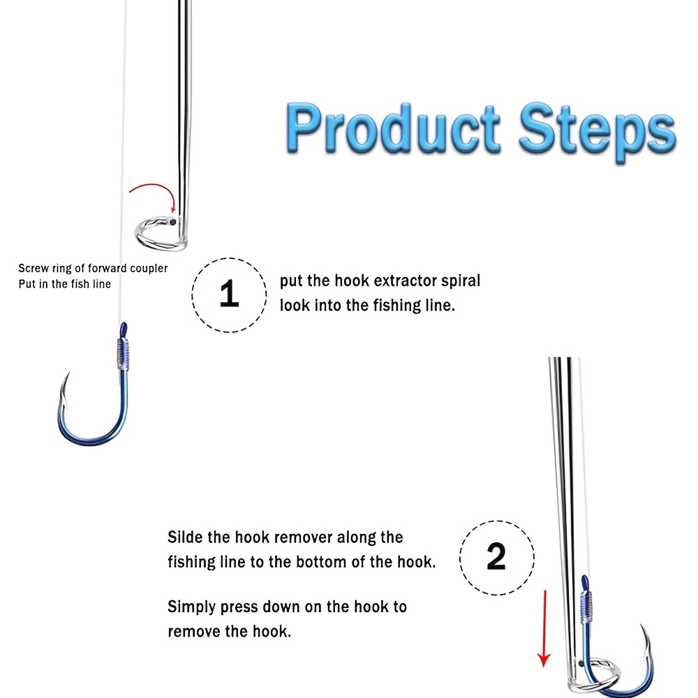 빠른 낚시 바늘 제거 도구, 안전 블라인드 포크 훅 딥 - Fishing Equipment Parts 리뷰 및 가격