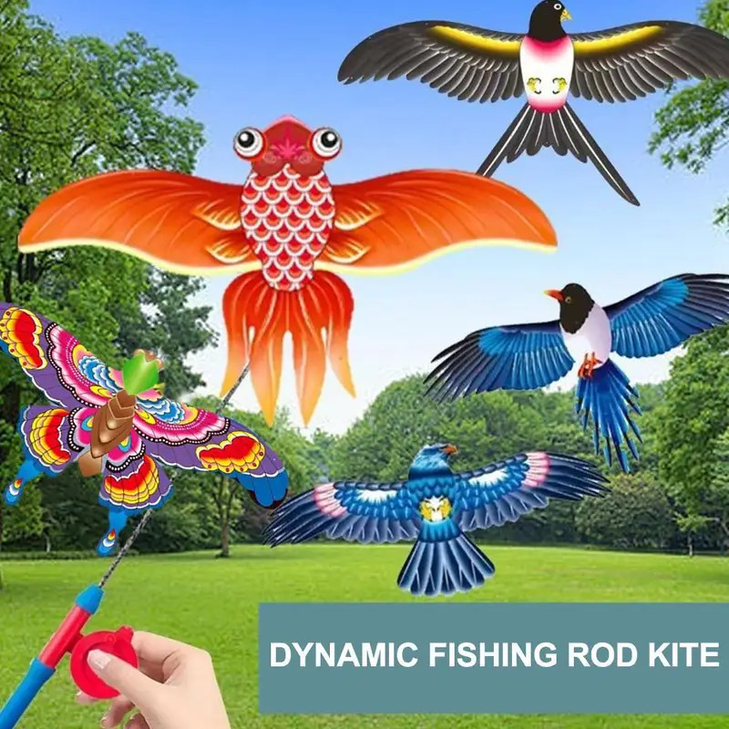 어린이 연 장난감 만화 독수리 접이식 미니 플라스틱 장 - Fishing Equipment For Kids 리뷰 및 가격