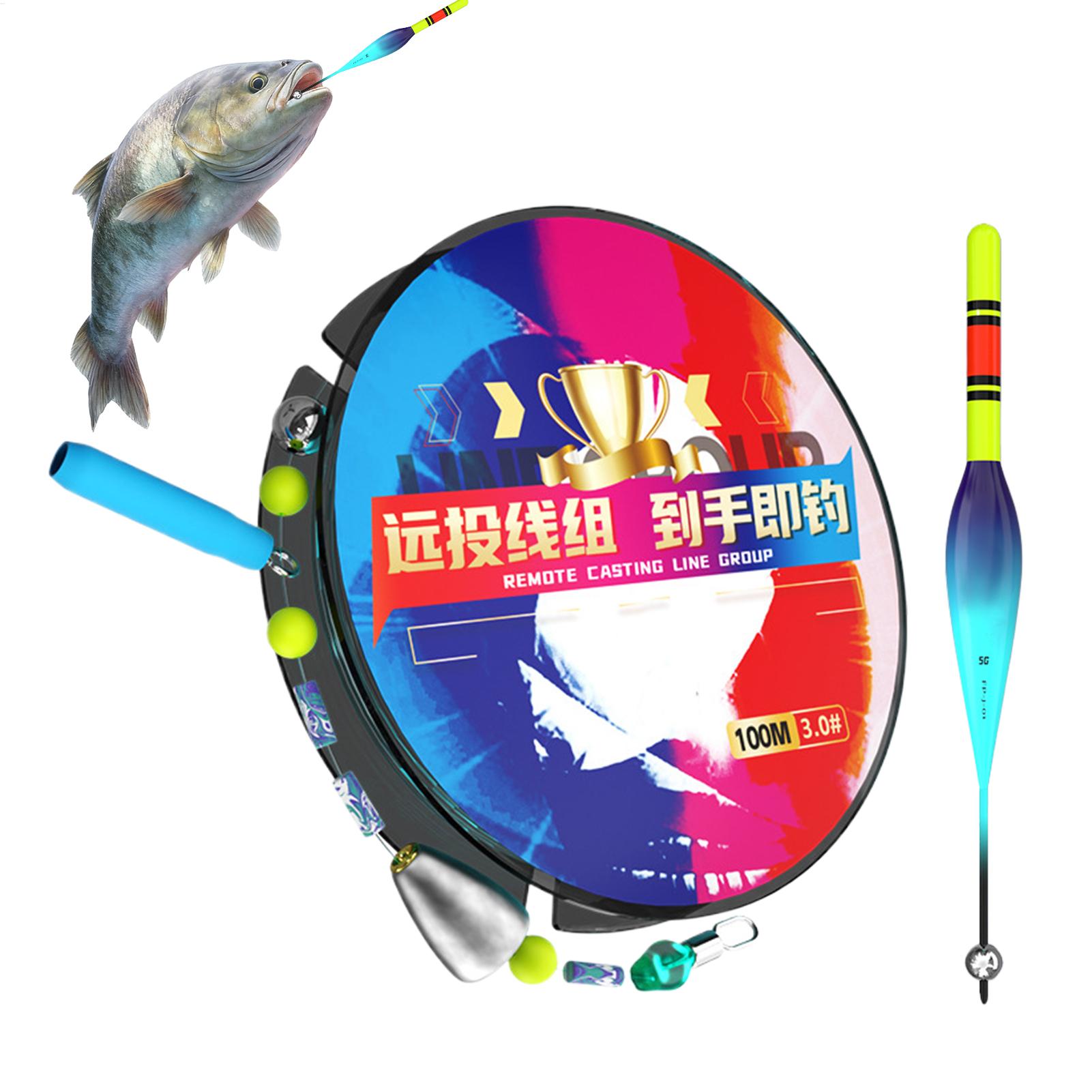 낚시용 자동 라인 리그 키트 100M 고감도 입질 감지 - Night Float Fishing 리뷰 및 가격