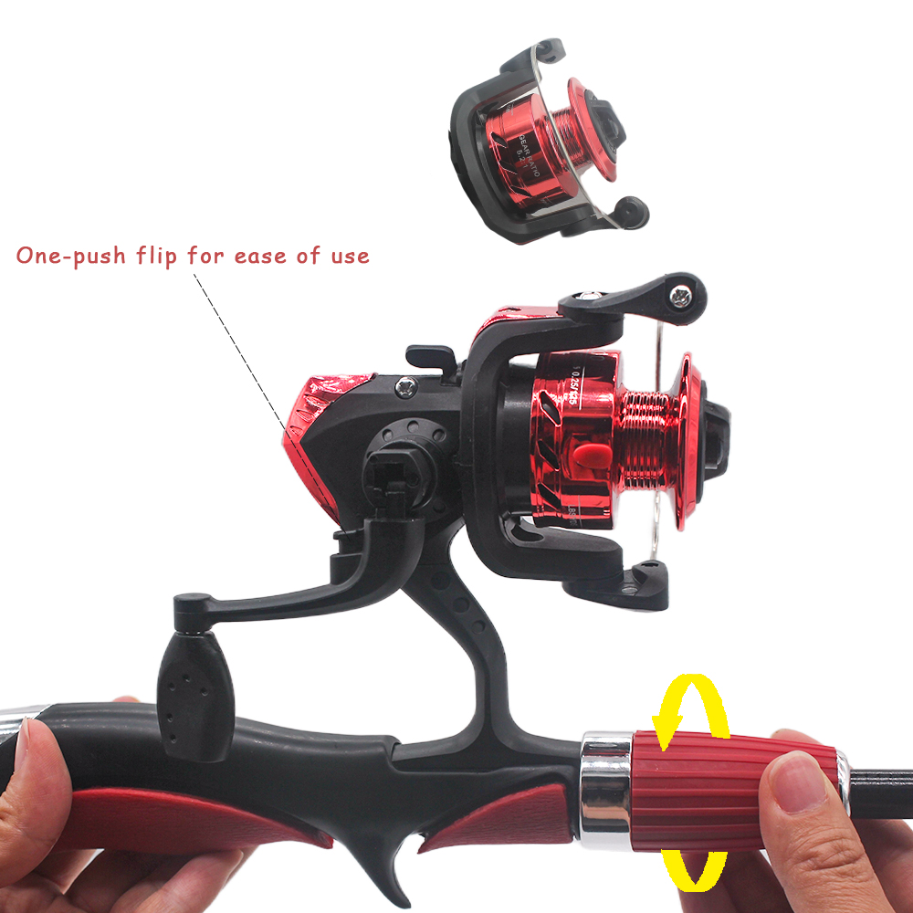 어린이 낚시대 세트 어린이를위한 낚싯대 스피닝 릴 미끼 - Fishing Equipment Online 리뷰 및 가격
