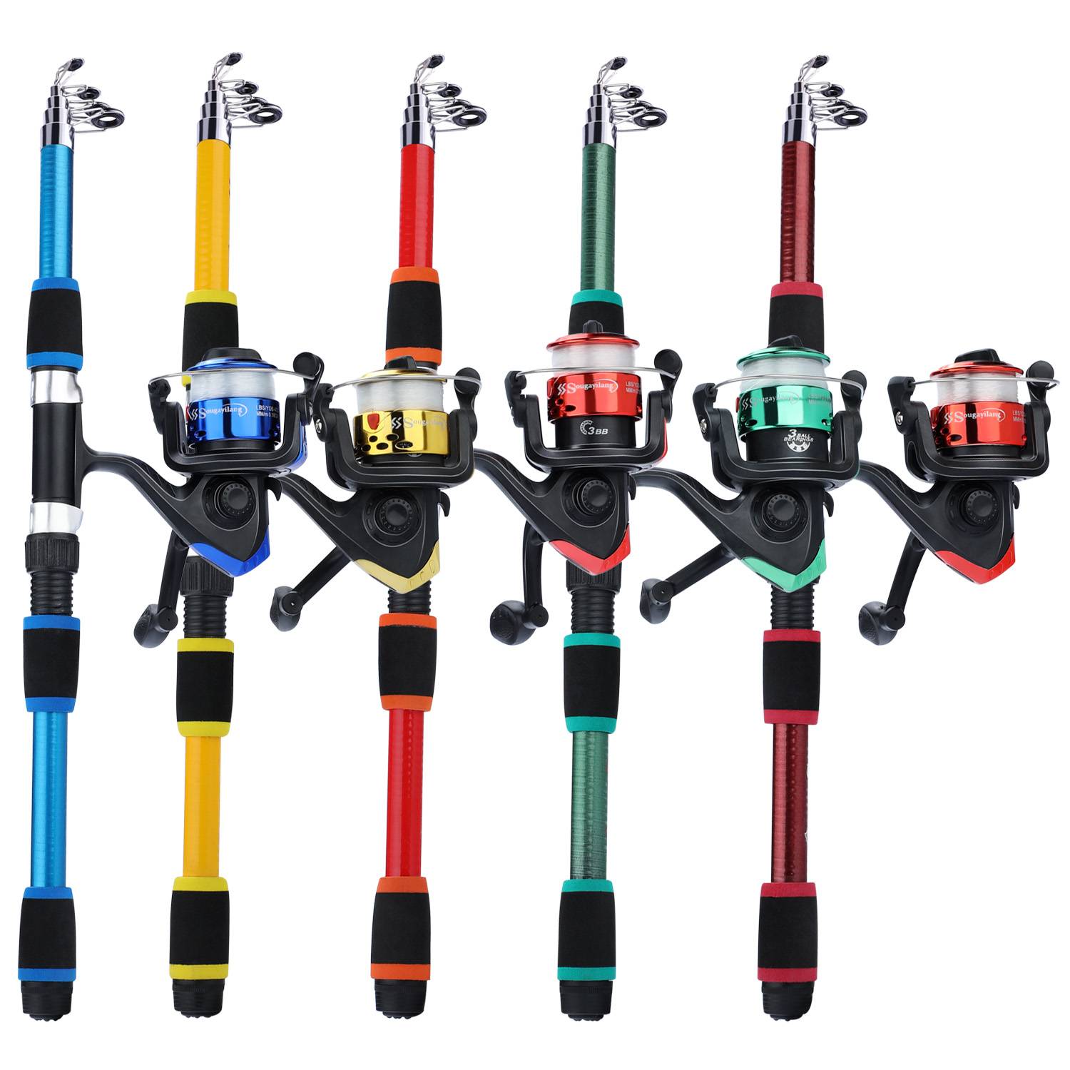 Sougayilang 어린이 낚싯대 세트, 텔레스코픽  - Fishing Equipment Online 리뷰 및 가격