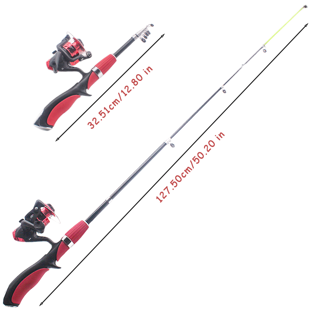 어린이 낚시대 세트 어린이를위한 낚싯대 스피닝 릴 미끼 - Fishing Equipment Online 리뷰 및 가격