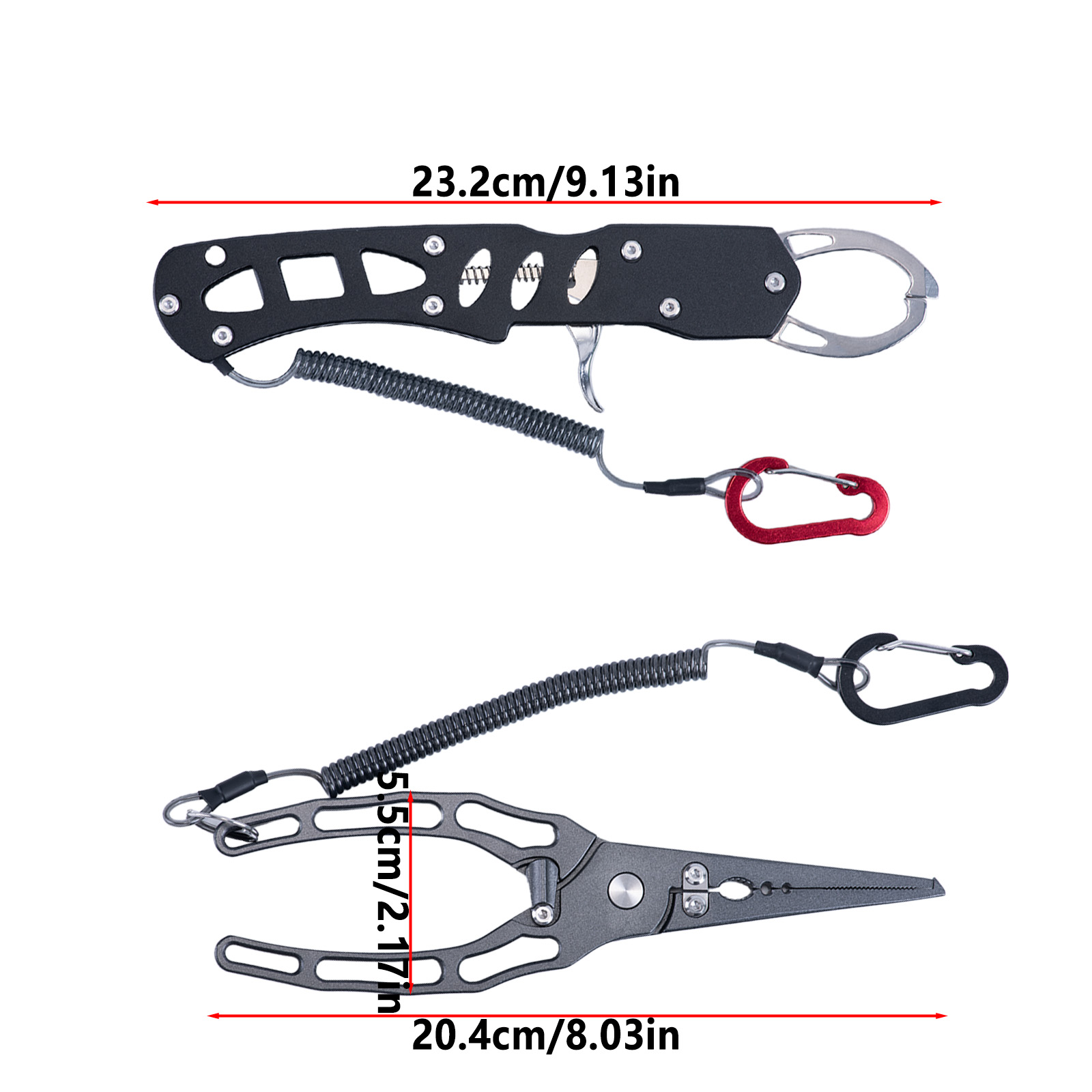 낚시 플라이어 및 피쉬 그리퍼 콤보 키트, 녹슬지 않는 - Fishing Equipment Parts 리뷰 및 가격